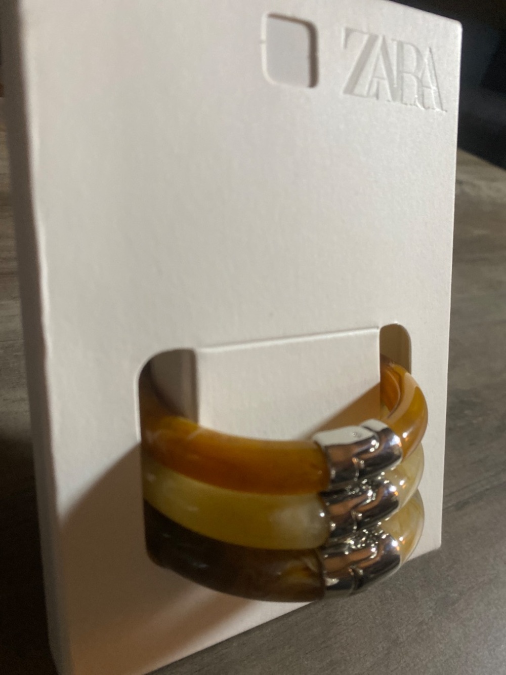 NWT Zara 3 Pack Rigid Bracelets As Is - Picture 5 of 7